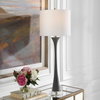 Fountain Black Stone Buffet Lamp, Table Lamp by Uttermost, 12" width x 34" height x 12" depth thumbnail 2