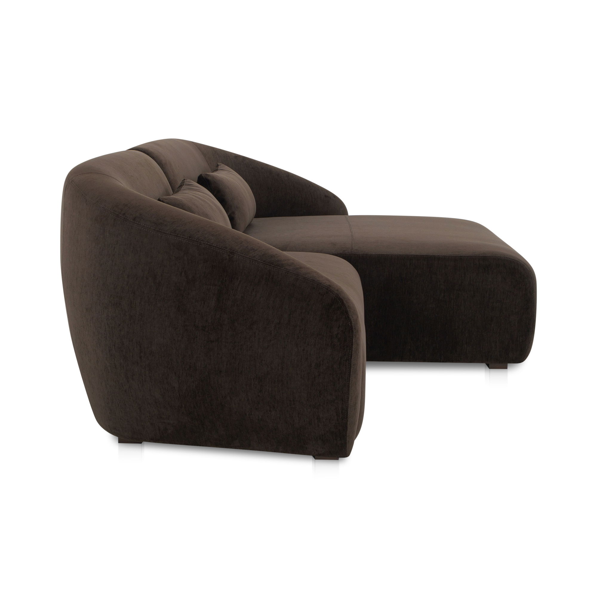 Amelia Nook Modular Right Sectional Espresso large image 