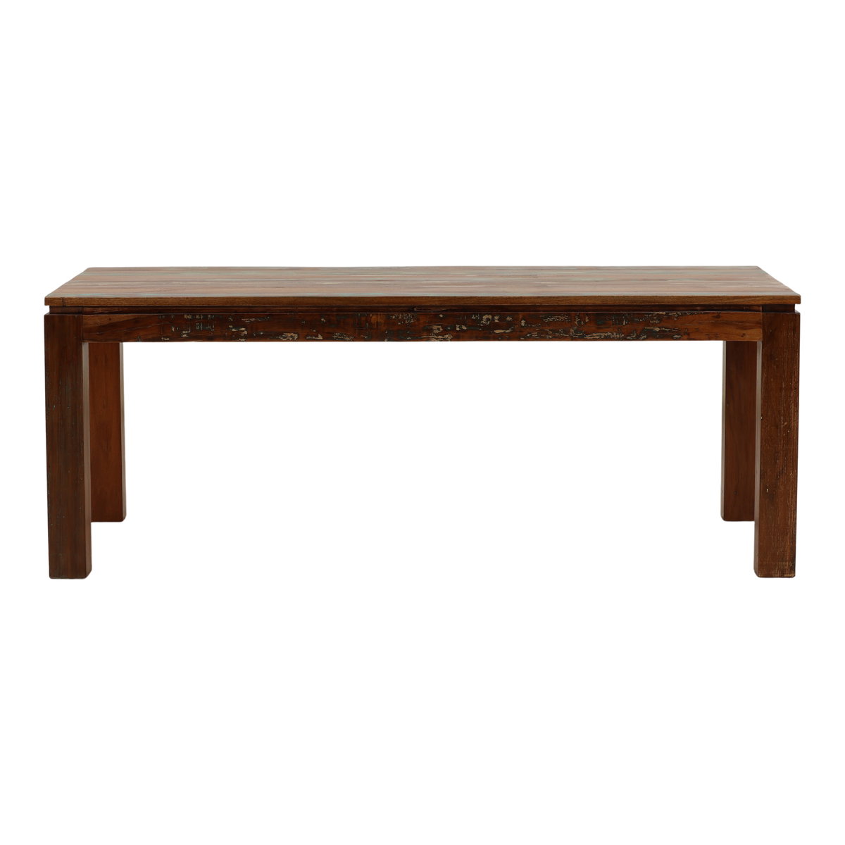 Quince Dining Table Brown, by Dovetail, 78" width x 30" height x 36" depth View 2