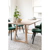 Silas Dining Table White Oak, by Moe's Home, 76" width x 29.5" height x 36" depth thumbnail 6