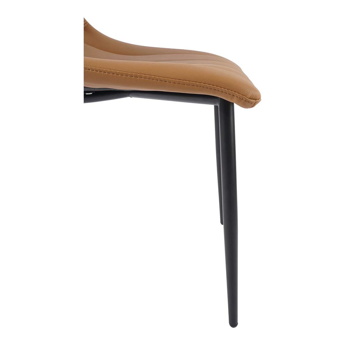 Alibi Dining Chair Tan - Set Of Two, by Moe's Home, 18" width x 33" height x 20" depth View 7