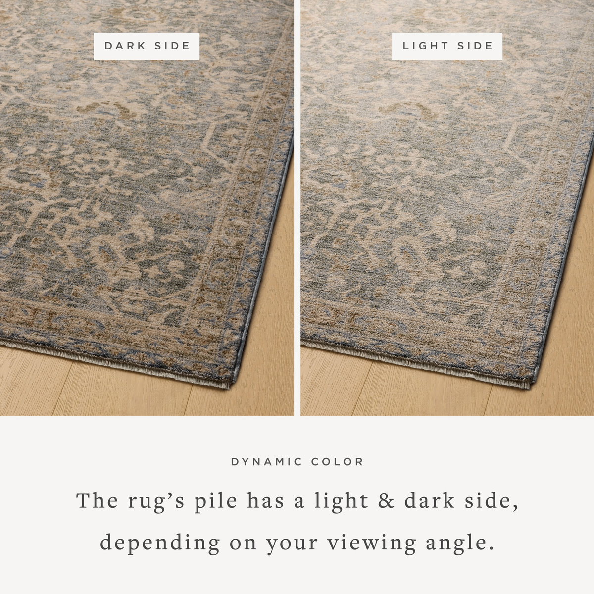 Magnolia Home by Joanna Gaines x Loloi Junie Rug, 1'6" length x 1'6" width View 4