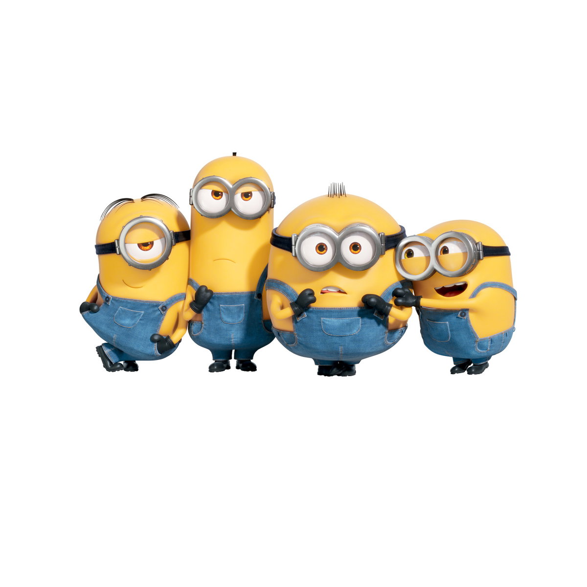 Minions 2 Giant Wall Decals, by York Wall, 3' length x 1'5.25" width x 1.79" depth
