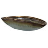 Iroquois Green Glaze Bowl, Decorative Tray by Uttermost, 15.75" width x 3.5" height x 7.5" depth thumbnail 4