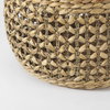 Dakota (Set of 3) Medium Brown Seagrass Round Basket, Bins & Basket by Mercana, 17.72" length x 17.72" width x 11.81" height thumbnail 8