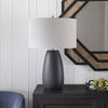 Twilight Satin Black Table Lamp thumbnail 3