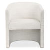 Encompass White Fabric Dining Chair thumbnail 0