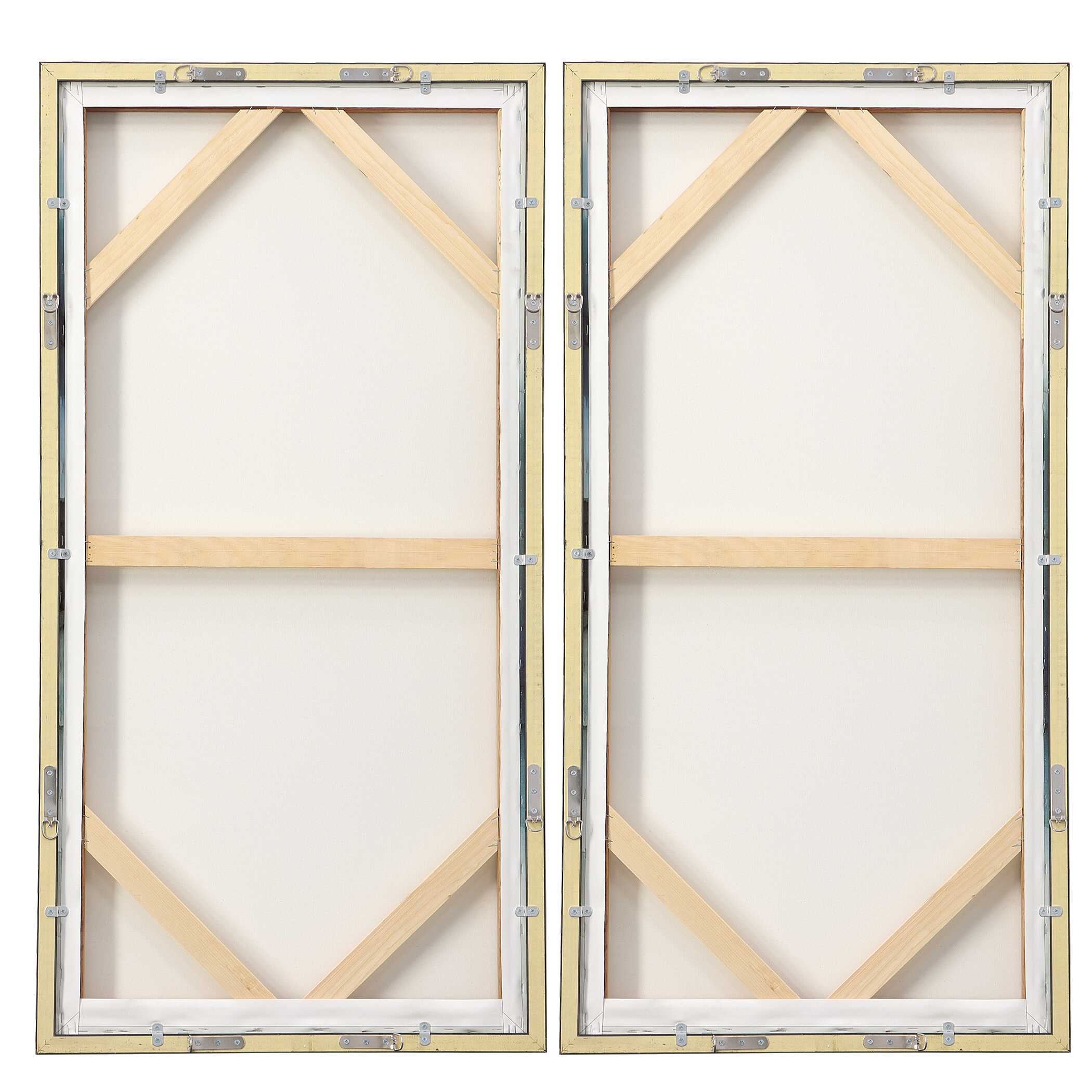 September Desert Modern Watercolor Art Set/2, Painting by Uttermost, 25.25" width x 49.25" height x 1.56" depth View 7