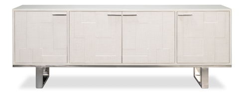 Bronzini Credenza, White