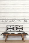 Shiplap Planks White Wallpaper thumbnail 2