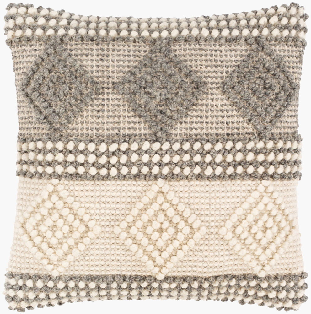 Hygge Accent Pillow, Decorative Pillow by Surya, 20" length x 20" width