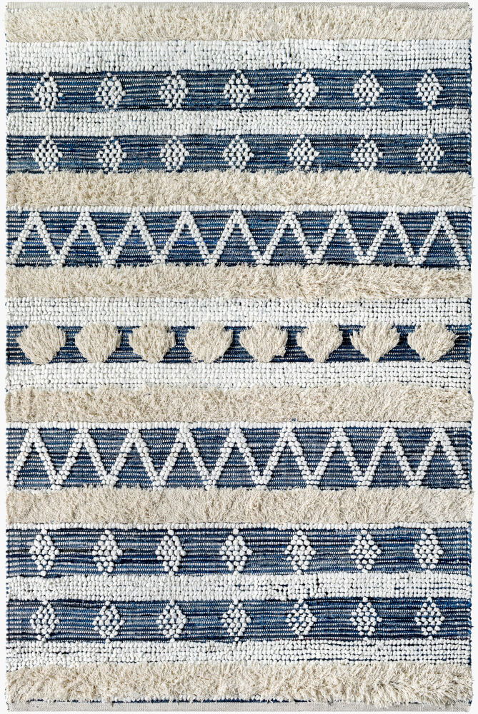 Serena Handmade Rug, by Surya, 12' length x 9' width