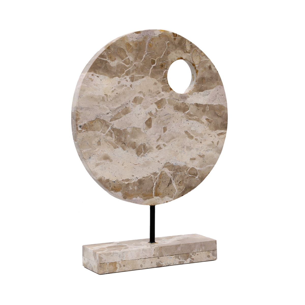 Cidalia Sculpture Marble Small, Decor by Dovetail, 13" width x 17.3" height x 3" depth View 1