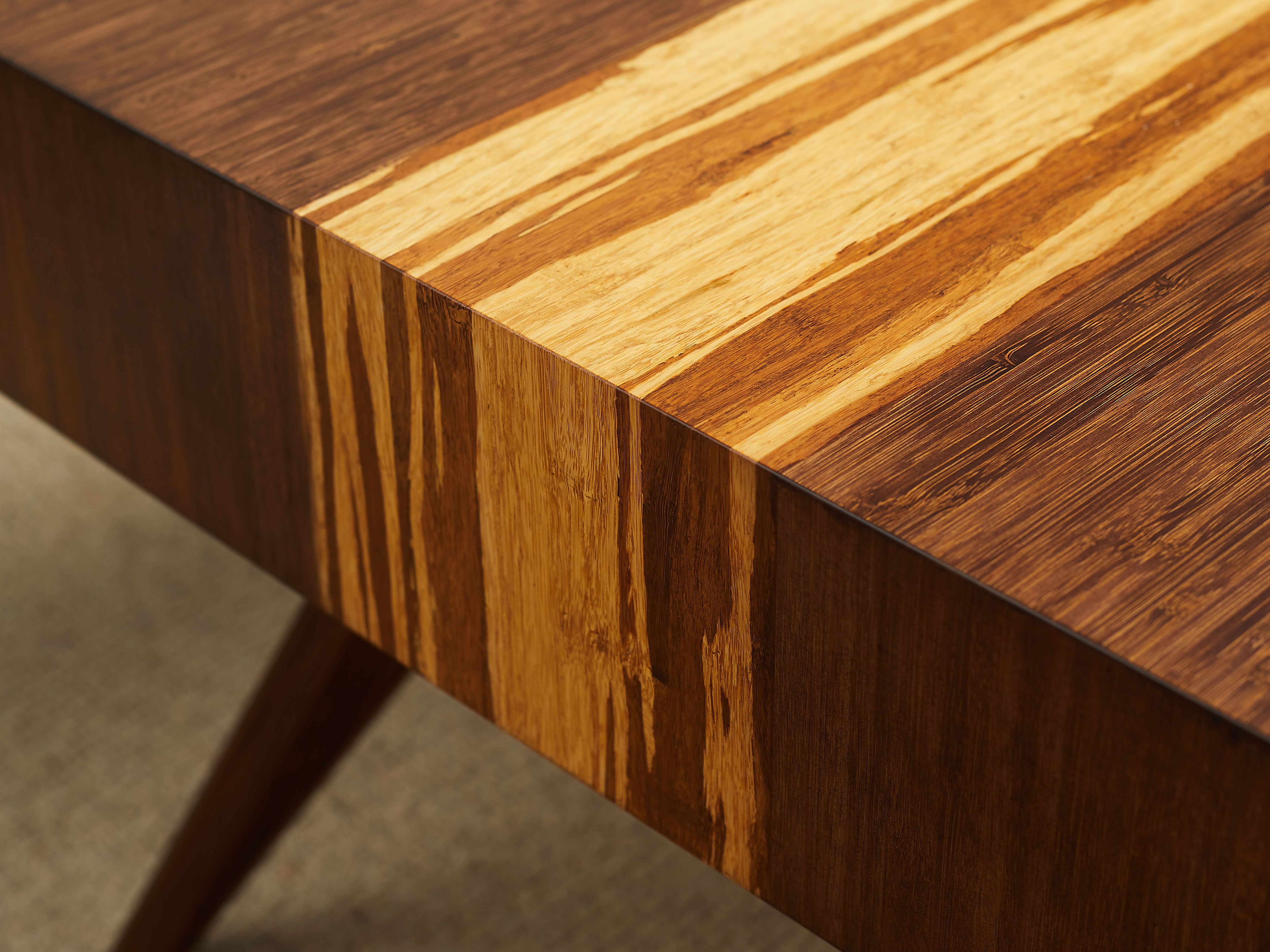 Azara Tiger End Table, Sable, Living Room by Greenington, 19" length x 19" width x 24.25" height View 5