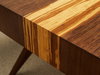 Azara Tiger End Table, Sable, Side & End Table by Greenington, 19" length x 19" width x 24.25" height thumbnail 5