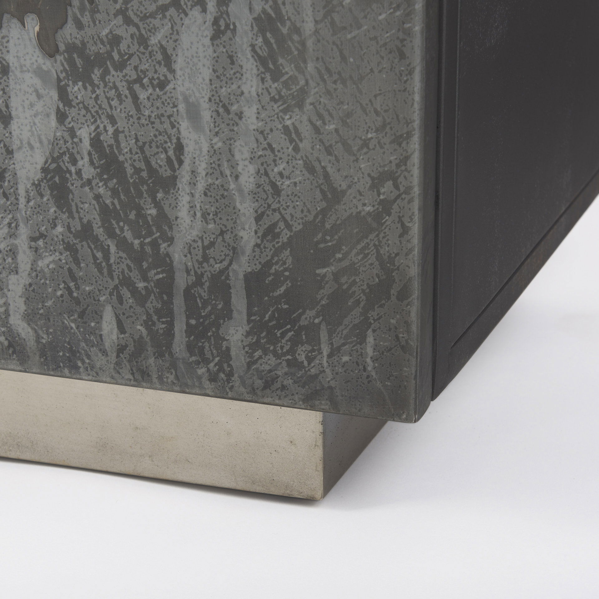 Roxdale  Acid Wash Metal Sideboard large image 