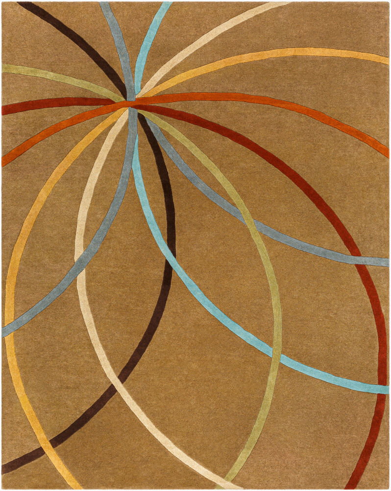 Forum Handmade Rug, by Surya, 9'9" length x 9'9" width