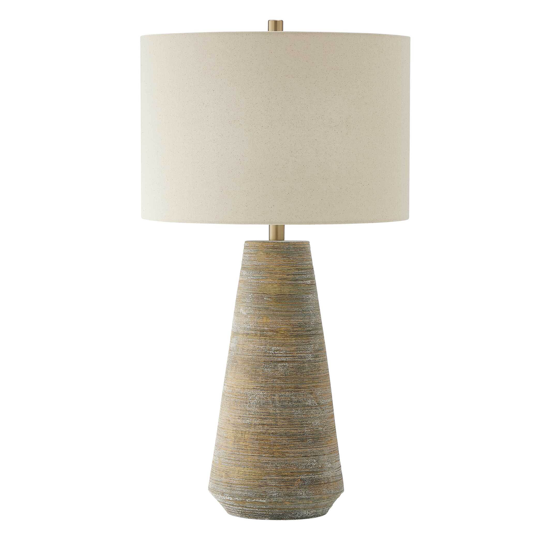 Mosier Rustic Beige Table Lamp large image 