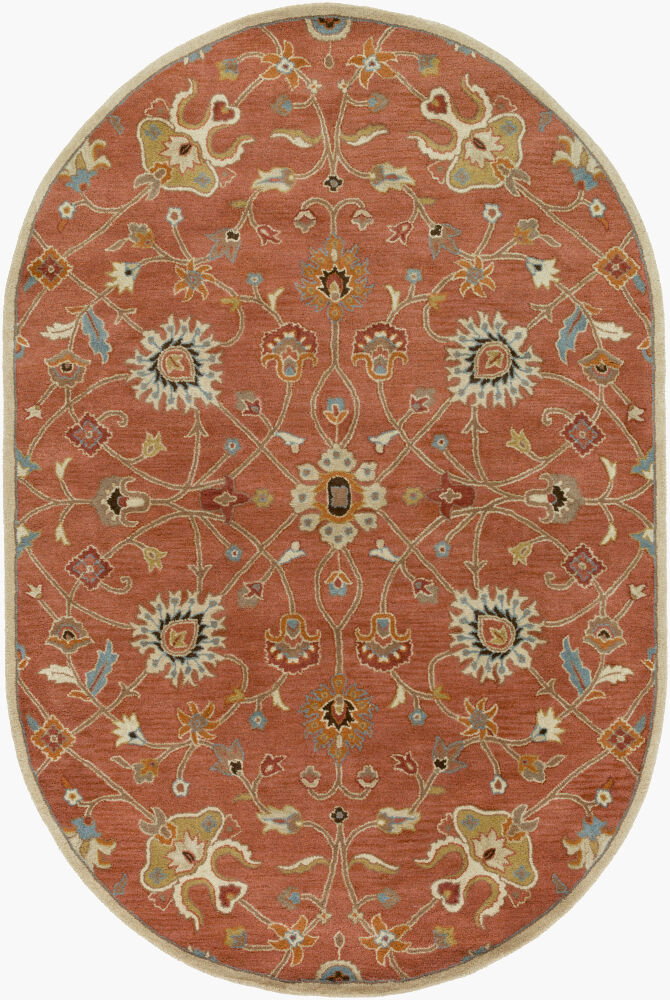 Caesar Handmade Rug, by Surya, 9' length x 6' width