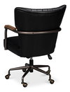 Parker Office Chair, Onyx Black, Seating by Sarreid, 25" length x 28" width x 38" height thumbnail 11