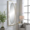 Danbury White Mirror, by Uttermost, 32.12" width x 80.12" height x 1.12" depth thumbnail 2