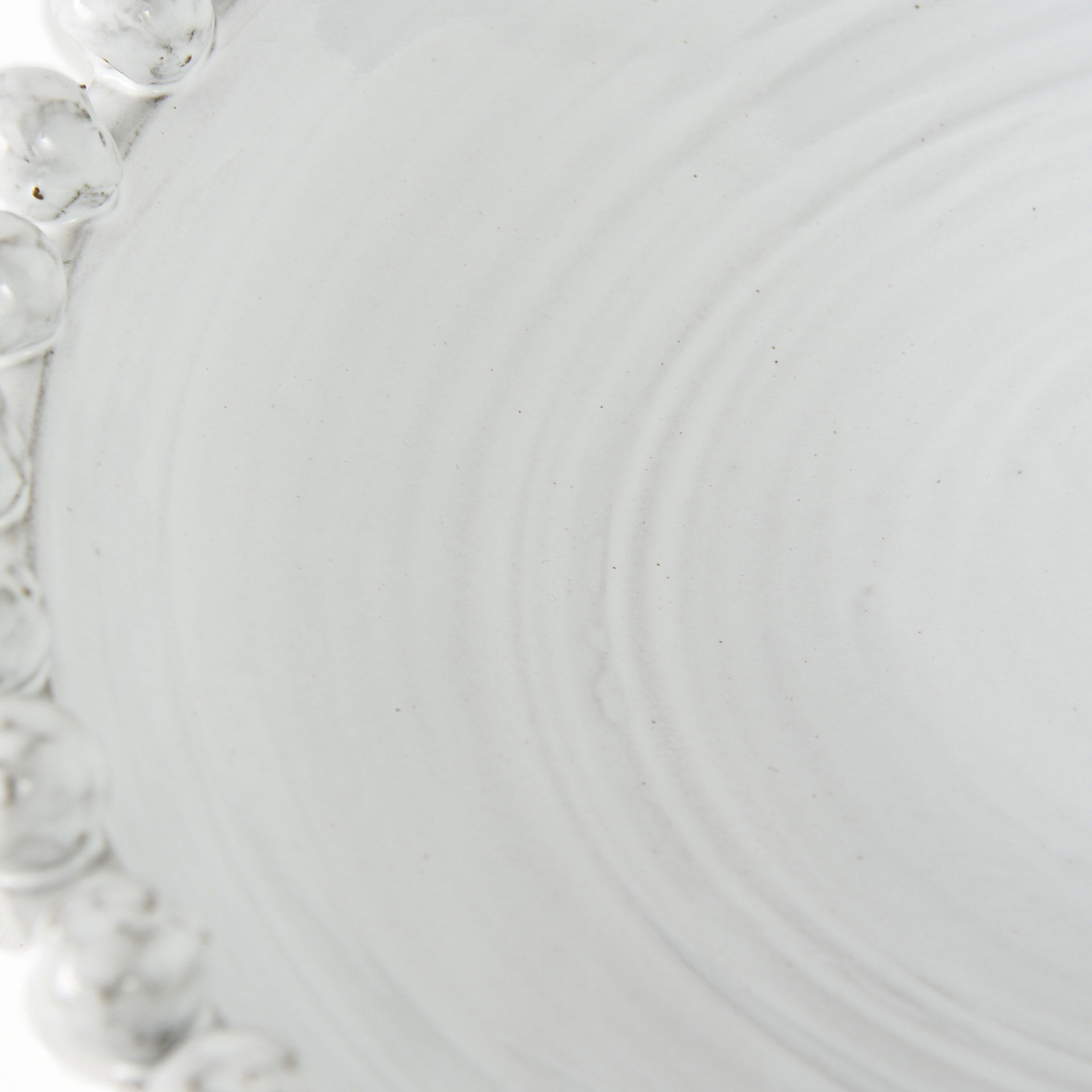 Basin 16' Round Off-White Glazed Decorative Bowl, by Mercana, 15.75" length x 15.75" width x 3.54" height View 8