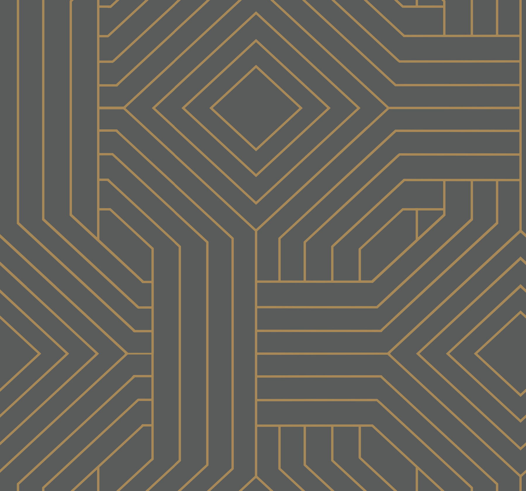 Diverging Diamonds Dark Grey Wallpaper large image 