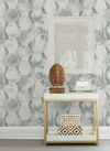 Earthbound Blue & Grey Wallpaper, by York Wall, 27' length x 2'3" width x 0.02" depth thumbnail 2