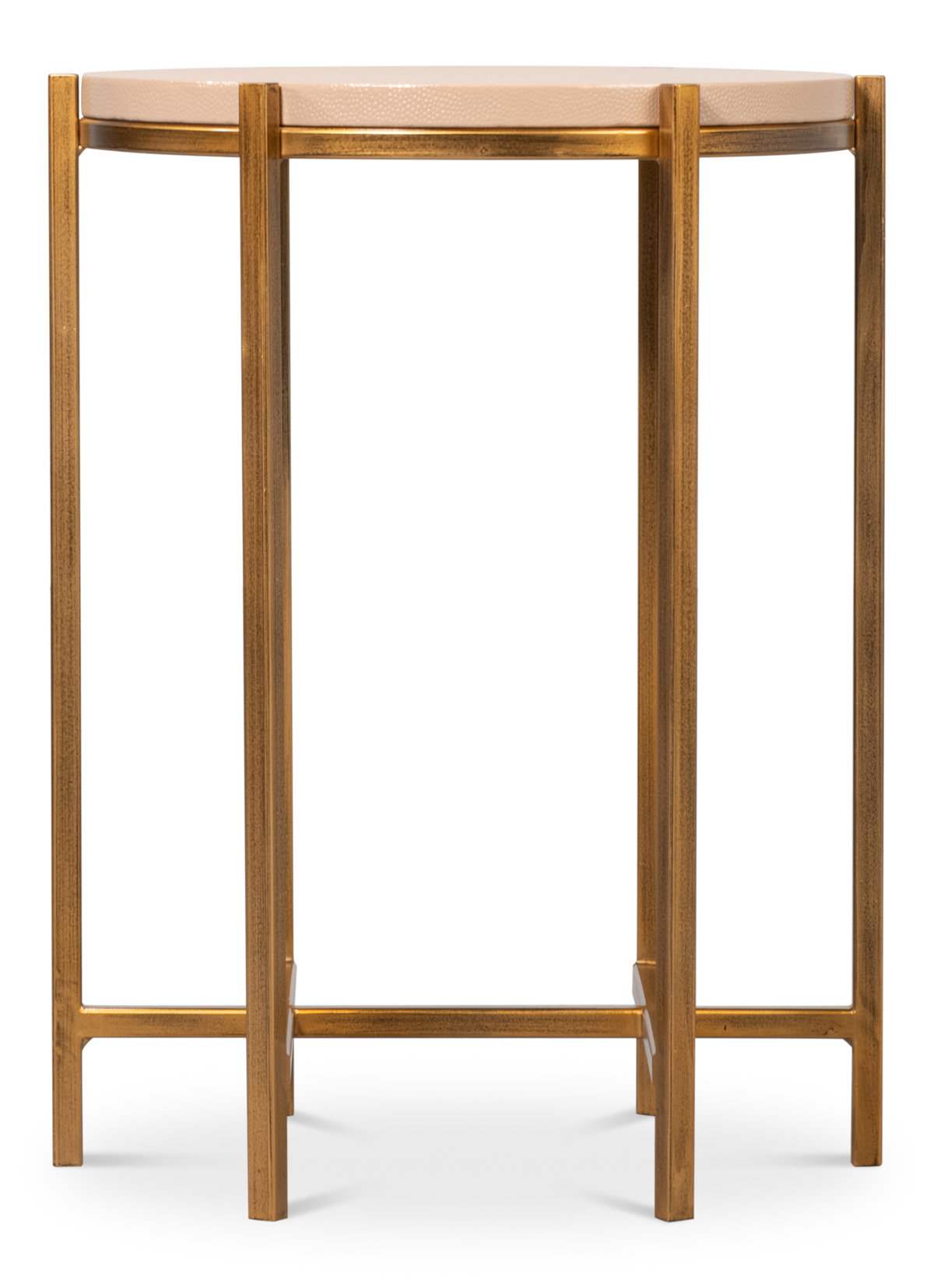 Spence Side Table, Mushroom, Side & End Table by Sarreid, 16" length x 16" width x 21" height View 3