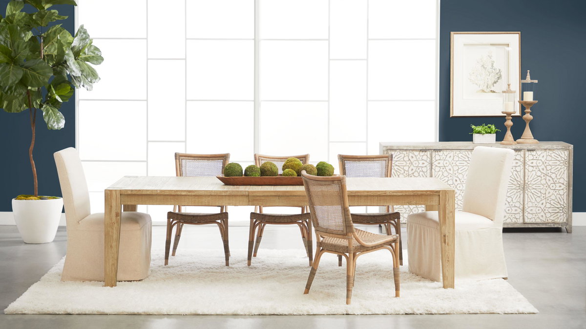 Levi Slipcover Dining Chair, Set of 2, by Essentials for Living, 22" width x 40.5" height x 26" depth View 10