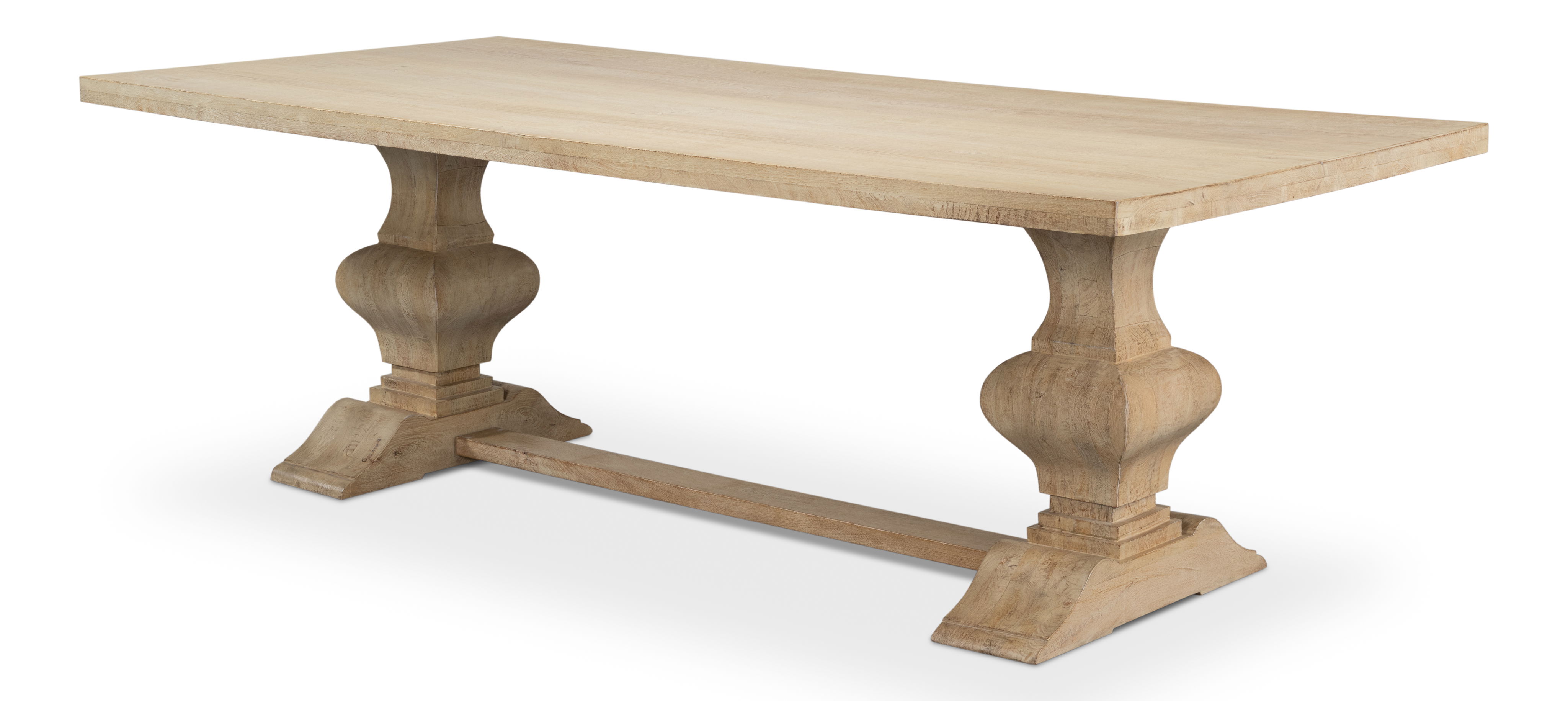 Wesley Dining Table, by Sarreid, 94" length x 45" width x 32" height View 9