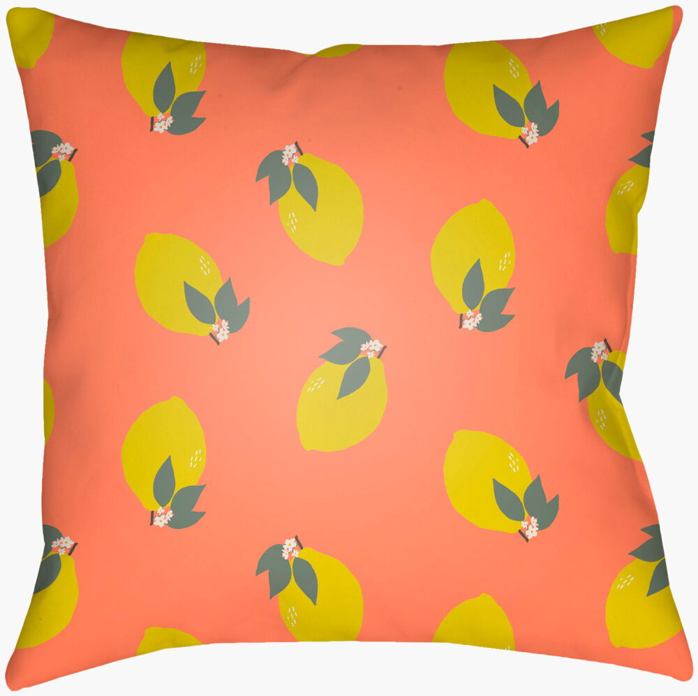 Summer Lumbar Pillow, Decorative Pillow by Surya, 14" length x 22" width