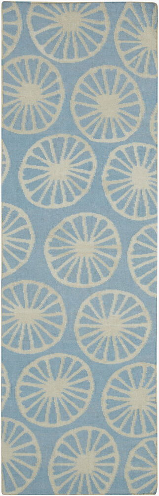 Yacht Club Handmade Rug, by Surya, 3' length x 2' width