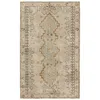 Jaipur Living Pathos Hand-Knotted Medallion Tan/ Green Area Rug (8'X11') thumbnail 0