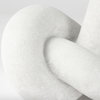 Otto Granite Resin Small Knot Sculpture Decorative Object, by Mercana, 7.99" length x 7.01" width x 5" height thumbnail 8