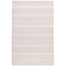 Online Designer Home/Small Office Marlo Striped Handmade Flatweave GREY Indoor / Outdoor Area Rug Rug Size: 5x8