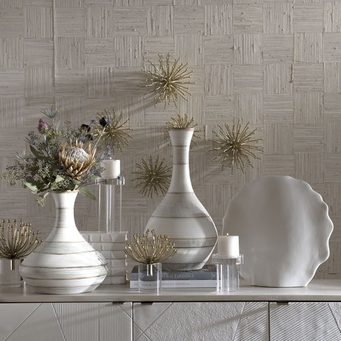 Aga Gold Metal Wall Decor, S/3