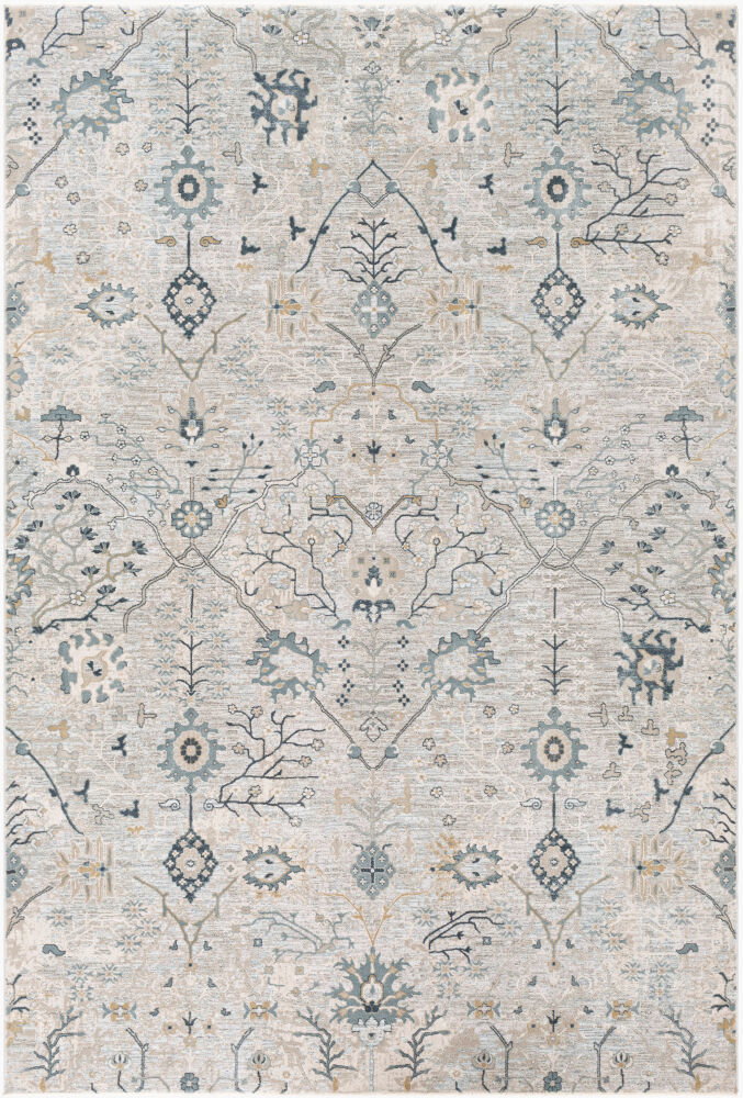 Brunswick Machine Woven Rug, by Surya, 9'6.17" length x 6'6.74" width