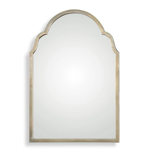 Brayden Petite Silver Arch Mirror