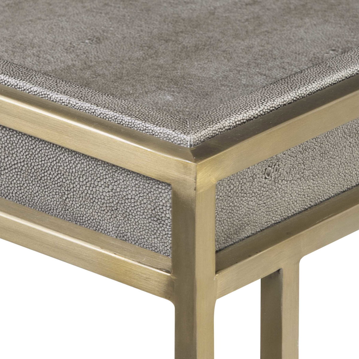 Cardew Modern Console Table, by Uttermost, 54" width x 32" height x 16" depth View 9