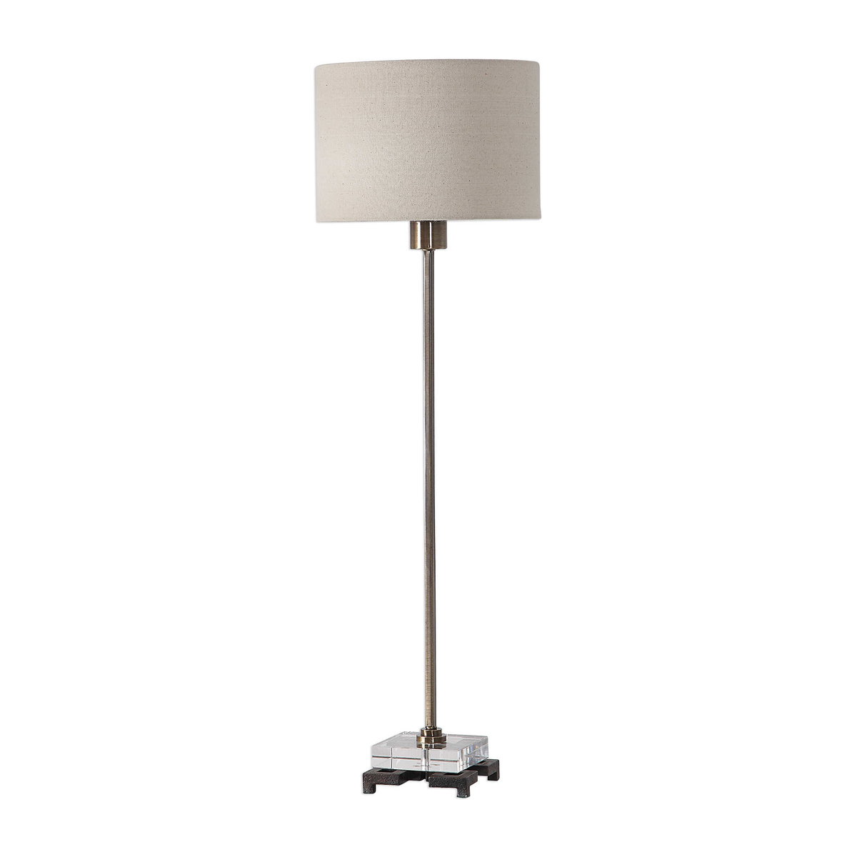 Danyon Brass Table Lamp, by Uttermost, 10" width x 33" height x 10" depth View 4