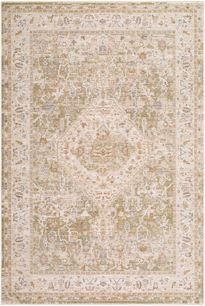 Seclusion Machine Woven Rug, by Surya, 7'4.58" length x 4'11.84" width