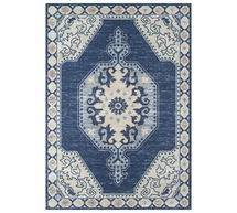 Online Designer Hallway/Entry Neelia Rug , 3'3" x 5', Navy