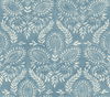 Laurel Damask Blue Wallpaper thumbnail 0