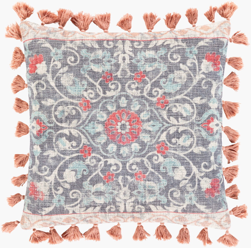 Mandana Accent Pillow Poly, Decorative Pillow by Surya, 18" length x 18" width