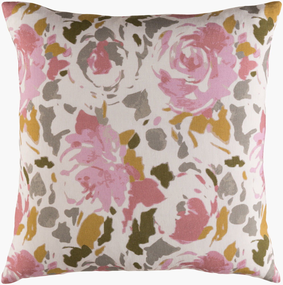 Kalena Accent Pillow, Decorative Pillow by Surya, 22" length x 22" width