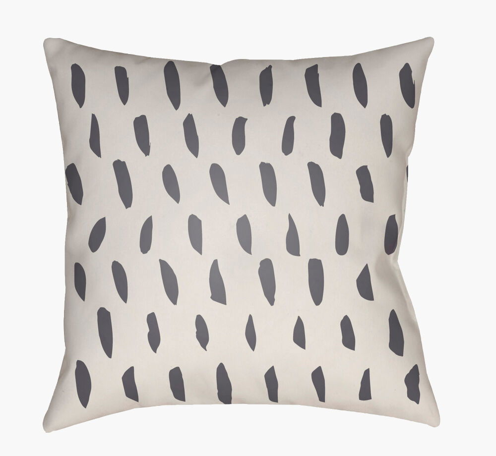 Spots Accent Pillow, Decorative Pillow by Surya, 18" length x 18" width