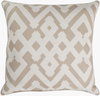 Large Zig Zag Accent Pillow, Decorative Pillow by Surya, 20" length x 20" width thumbnail