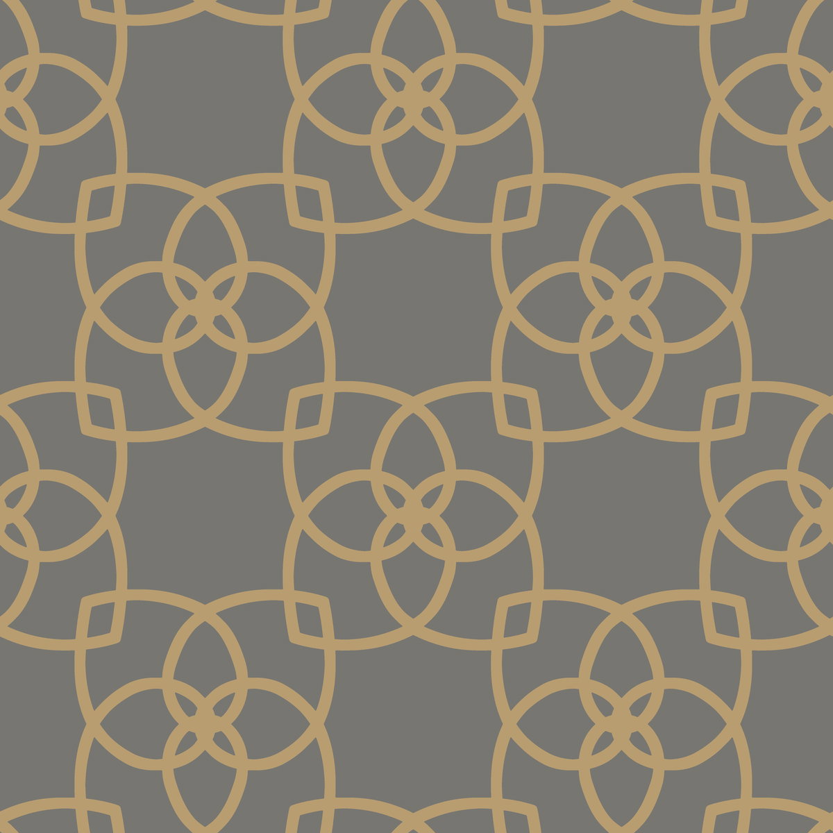 Serendipity Grey & Gold Metallic Wallpaper, by York Wall, 33' length x 1'9" width x 0.02" depth