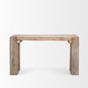 McArthur Whitewash Reclaimed Wood Console Table, by Mercana, 55" length x 16" width x 30" height thumbnail 5